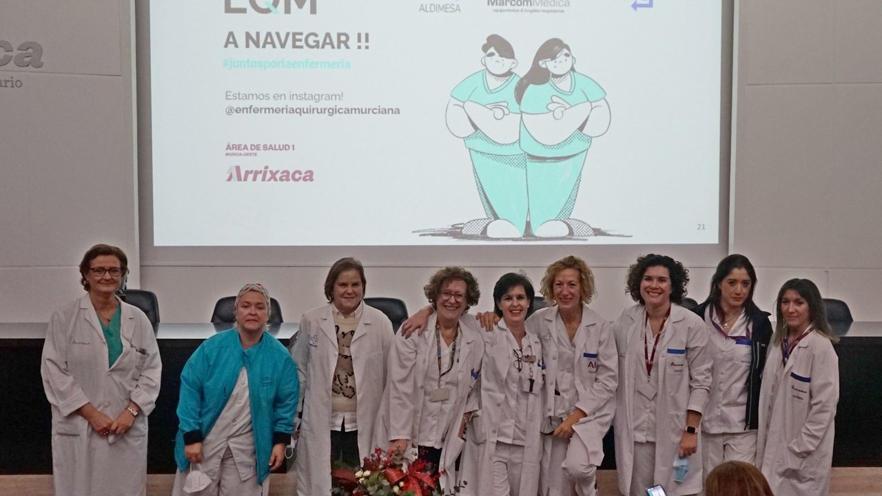 La enfermería quirúrgica de la Arrixaca estrena nueva web (Foto: CARM)