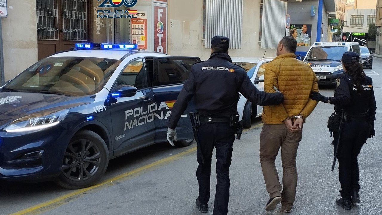 La Policía Nacional detiene a un varón como presunto autor de una agresión sexual en Alcantarilla (foto: Policía Nacional)