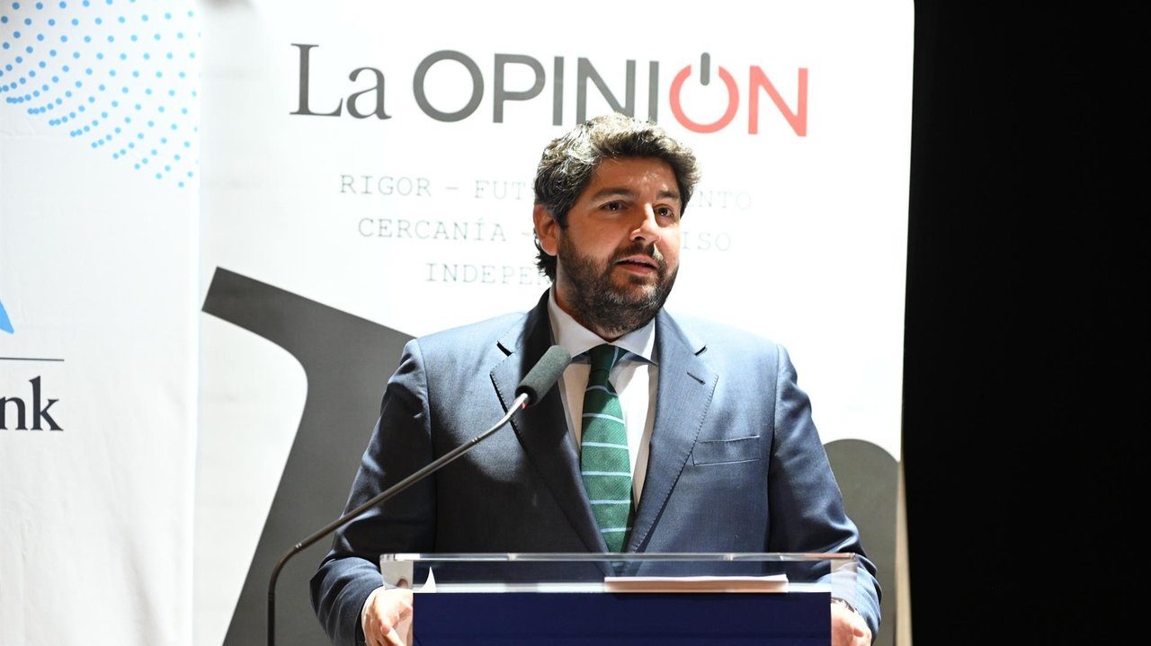 El jefe del Ejecutivo autonómico, Fernando López Miras (foto: CARM)