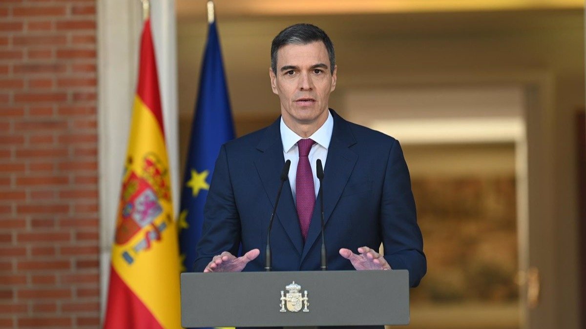 Pedro Sánchez, presidente del Gobierno de España (foto: La 7)