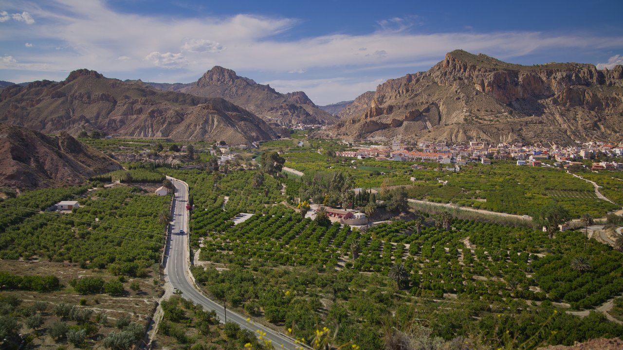 Vista del Valle de Ricote (Foto: Sergio González)