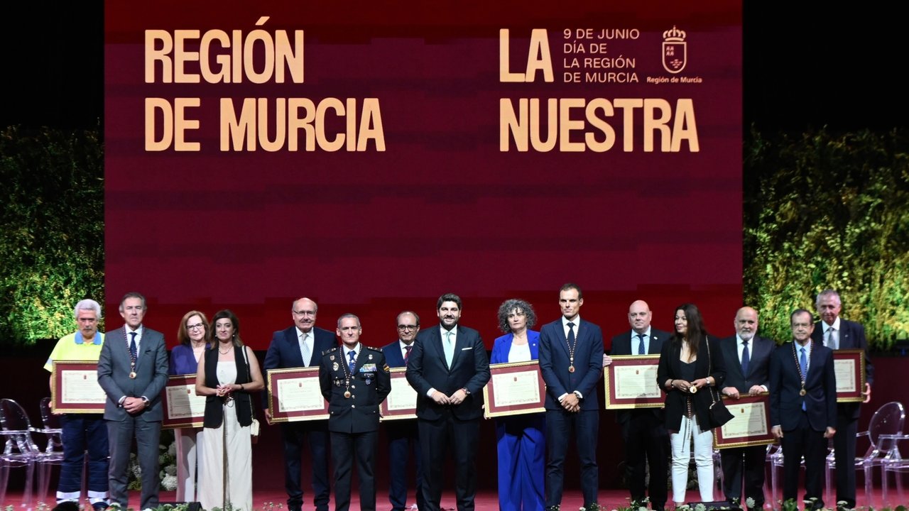 Acto institucional con motivo del Día de la Región de Murcia