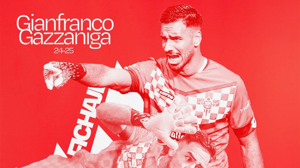 Gianfranco Gazzaniga, nuevo portero para el Real Murcia (foto: Real Murcia)