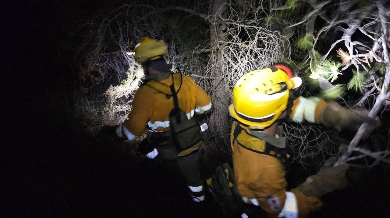 Efectivos adscritos al Plan Infomur esta madrugada (foto: 1-1-2)