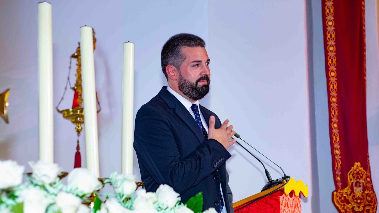 Antonio Merino, pregonero de las fiestas de Los Santos en Calasparra (foto: Ayuntamiento de Calasparra)