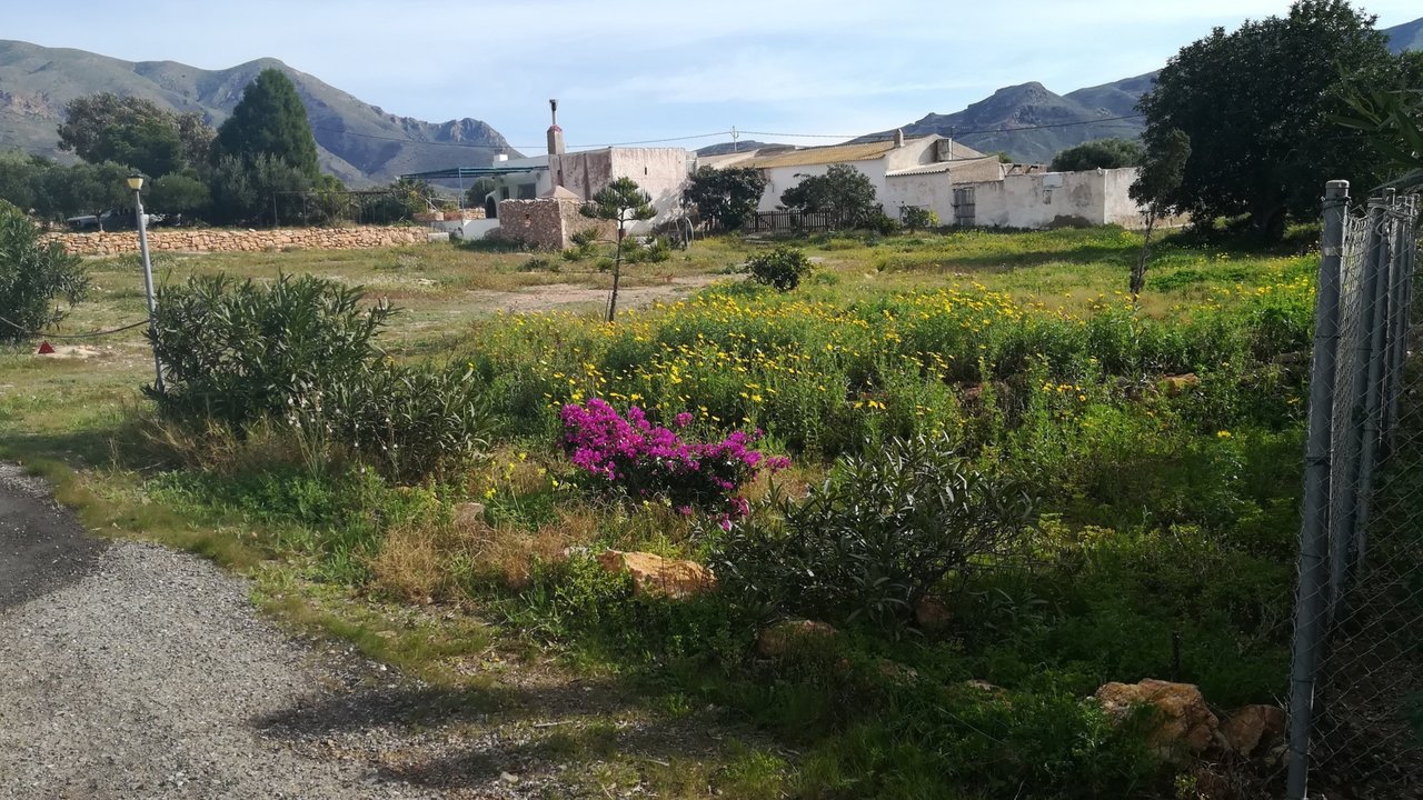 Zona en la que se desarrollará el proyecto promovido por el Ayuntamiento de Cartagena para abastecer de agua potable al paraje del Campillo de Adentro.