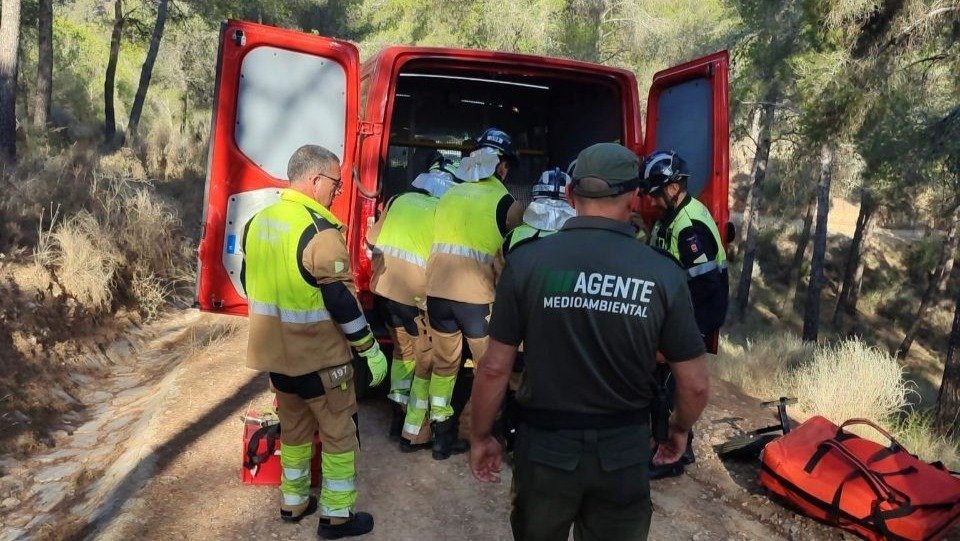 Rescate en el Parque regional de El Valle (foto: 112)