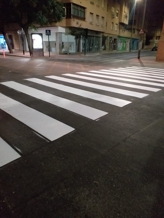 Repintado Calles de Murcia