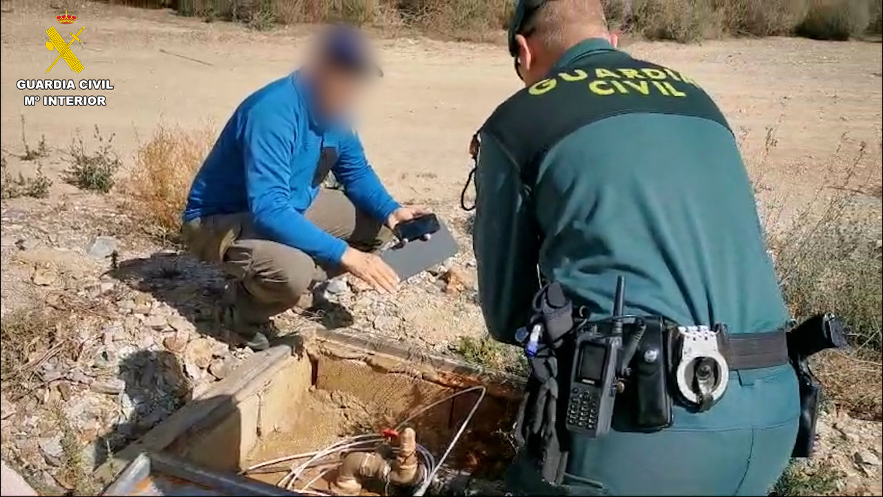 Operativo de la Guardia Civil