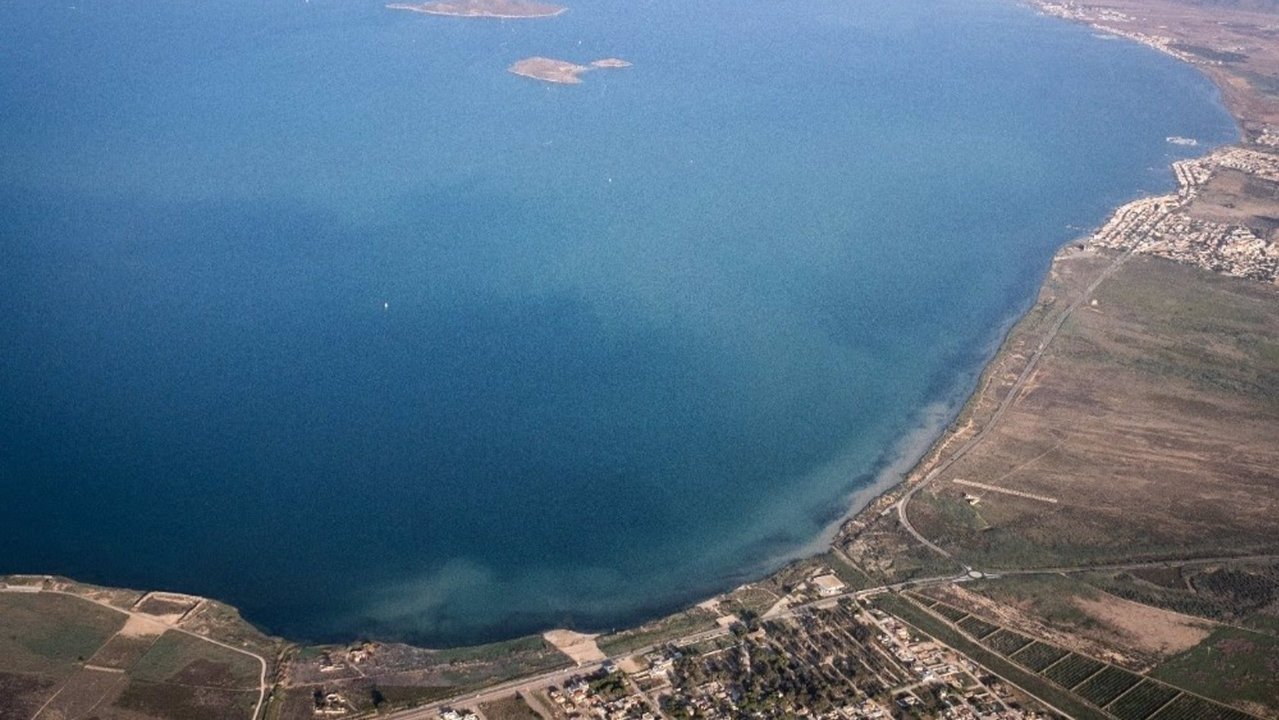 Imagen aérea del Mar Menor (foto: Greenpeace)