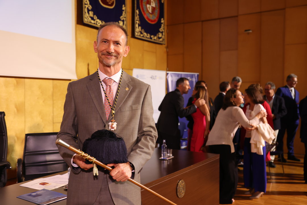 El nuevo rector de la UPCT, Mathieu Kessler (foto: UPCT)