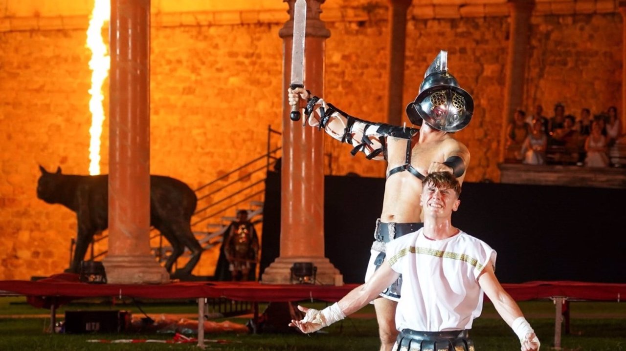 Gran Circo Romano, en las Fiestas de Carthagineses y Romanos 2024 (foto: Ayuntamiento de Cartagena)