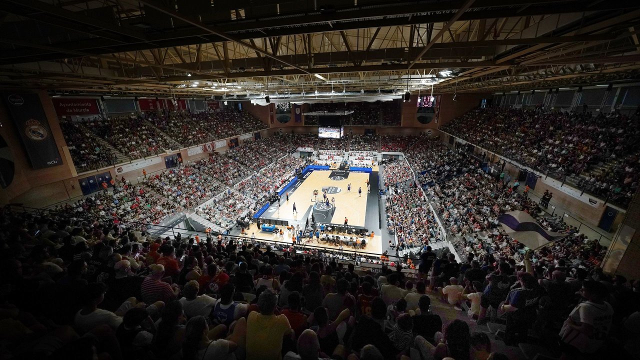 Palacio de los Deportes durante la Supercopa