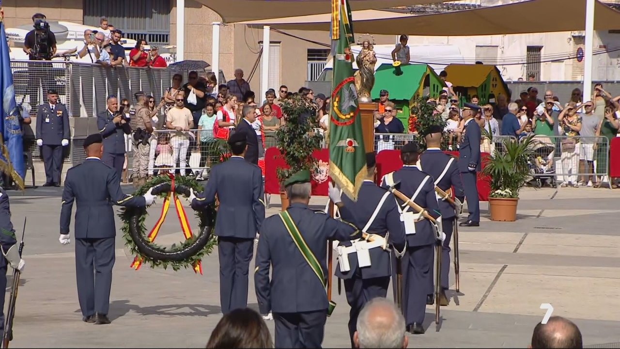 Acto de Homenaje a la Bandera en Alcantarilla (foto: La 7)