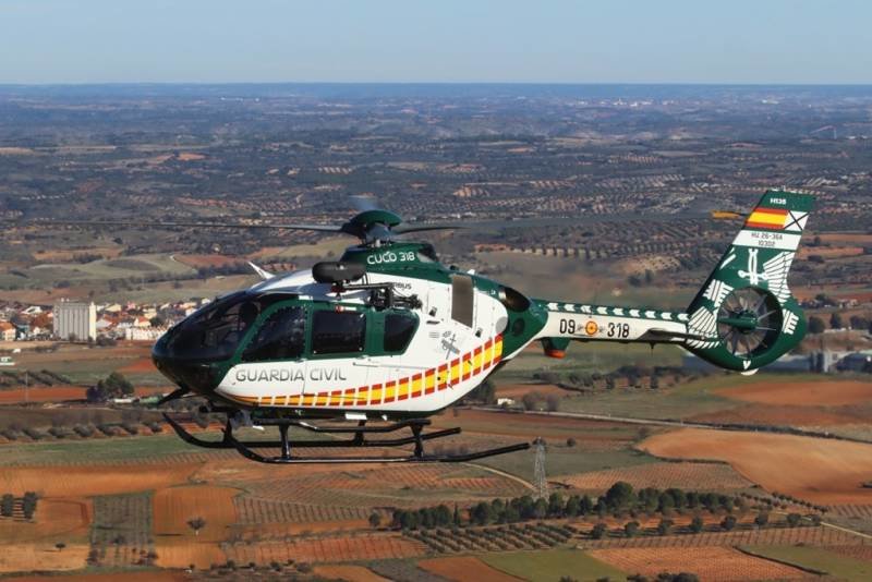 Helicóptero de la Guardia Civil