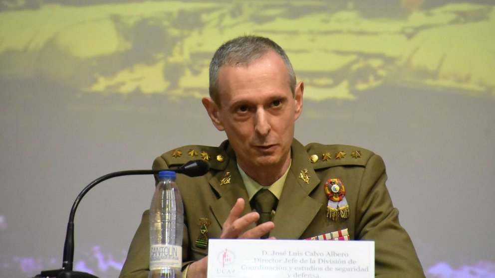 José Luis Calvo Albero, coronel de Infantería del Estado Mayor (Foto: UC Ávila)
